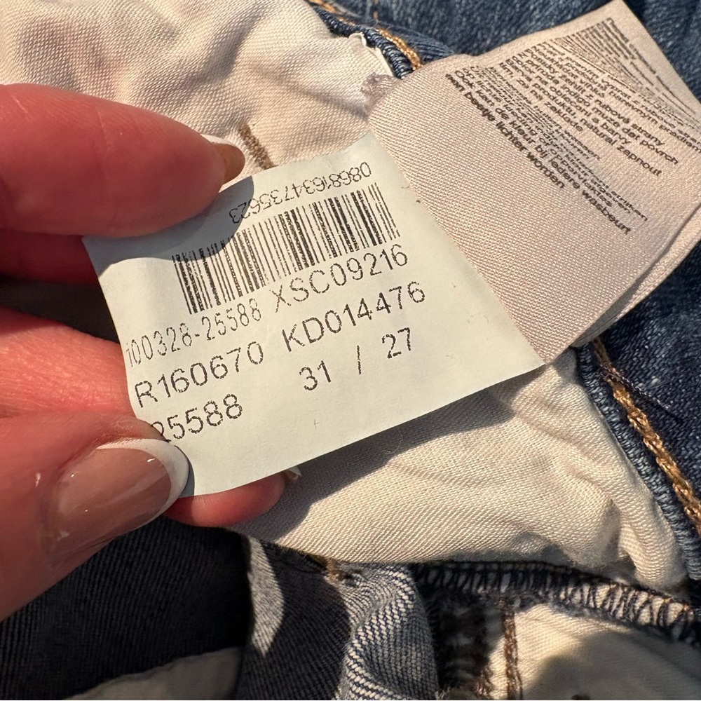Mavi Tess Faux Pearl High Rise Super Skinny Jeans 31 - Picture 9 of 10